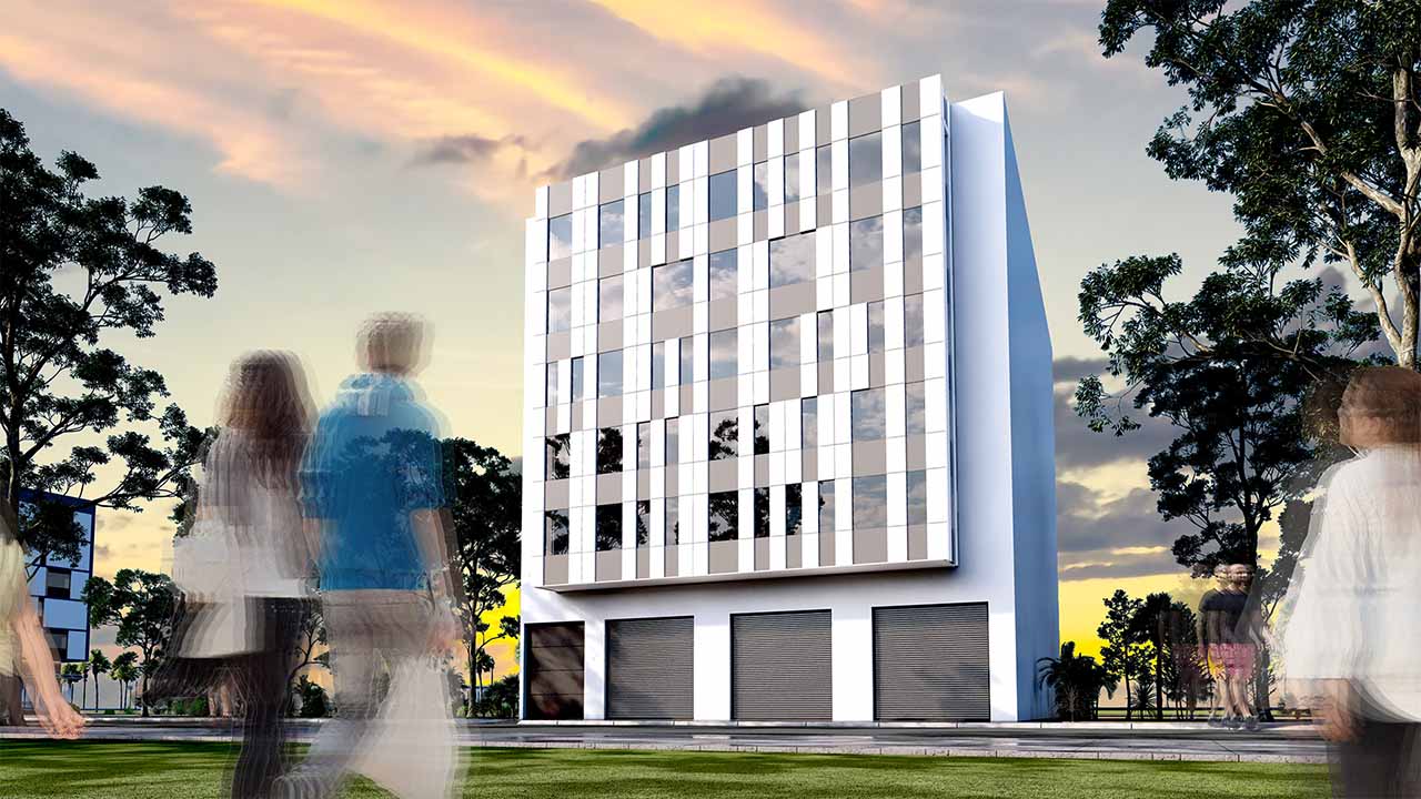 Architecture bureaux professionnels à Mohammedia - AAN