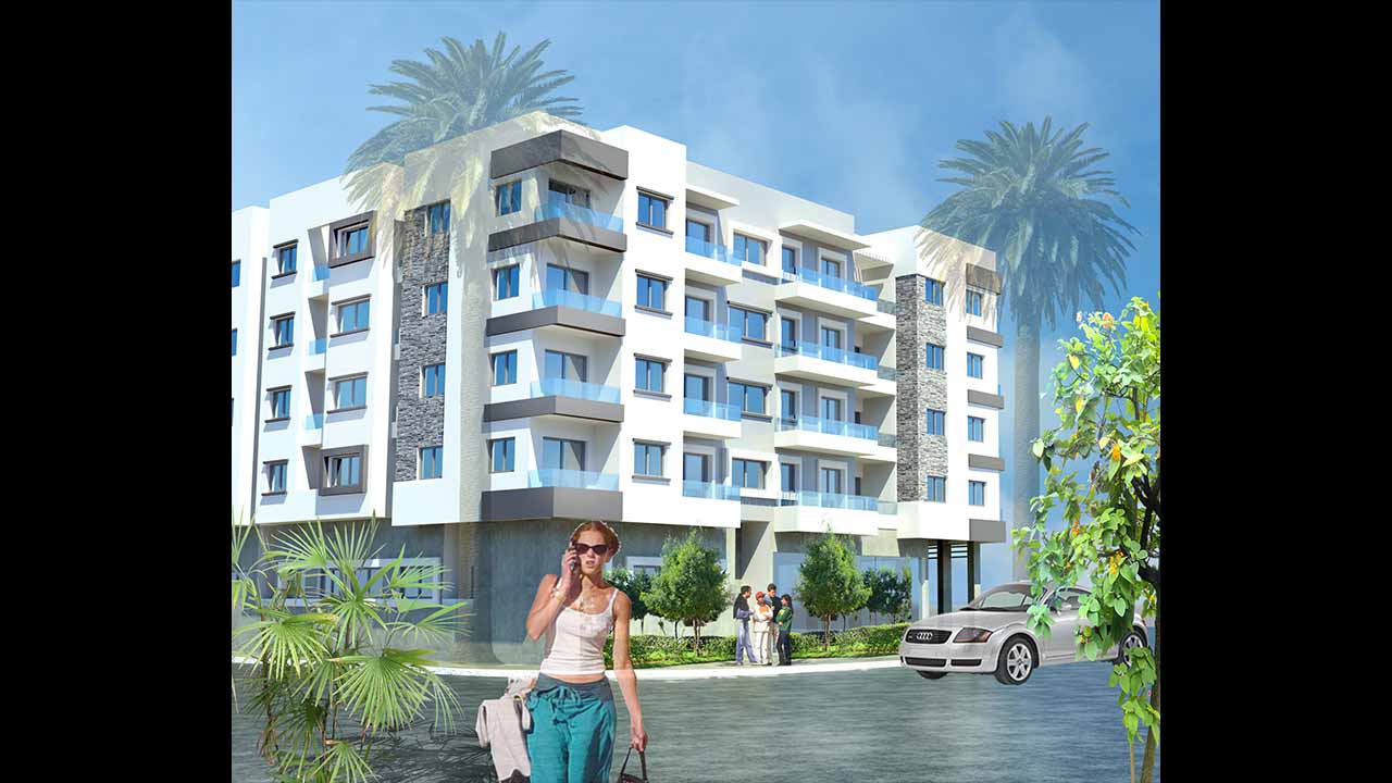 Architecture immeubles résidentiels à Mohammedia - AAN