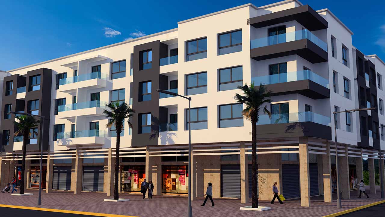 Architecture immeubles résidentiels à Mohammedia - AAN