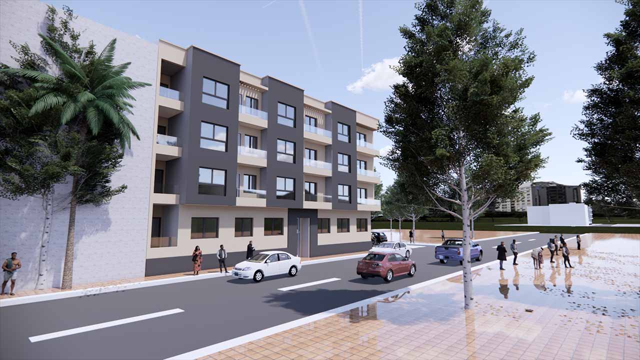 Architecture immeubles résidentiels à Mohammedia - AAN