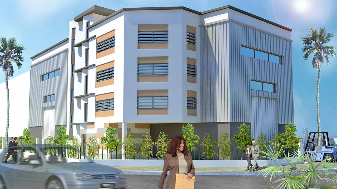 Architecture unités industrielles à Mohammedia - AAN