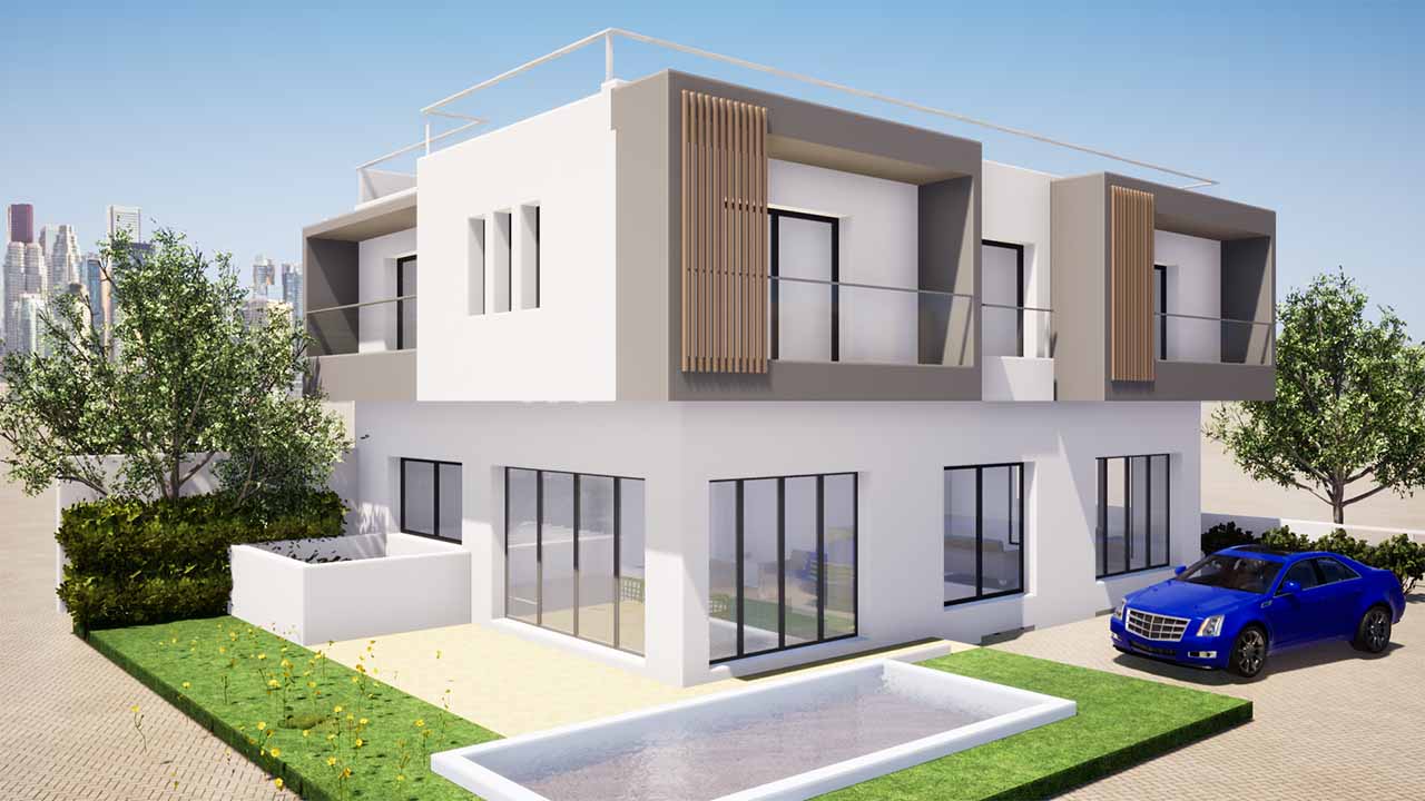 Architecture villas individuelles à Mohammedia - AAN