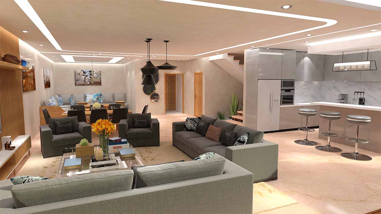 Architecture villas individuelles à Mohammedia - AAN